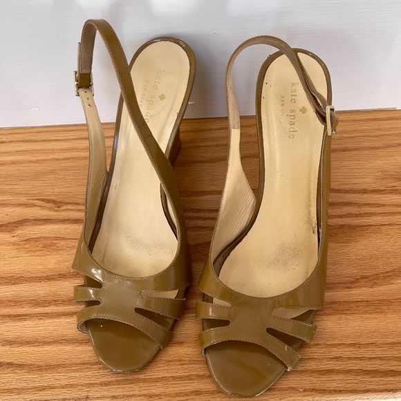 Kate‎ Spade Patent Leather Wedges Size 9.5 - Picture 2 of 7